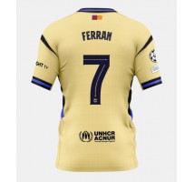 Barcelona Ferran Torres #7 Koszulka Wyjazdowa 2025-26 Krótki Rękaw